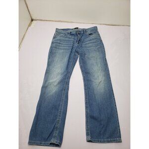 BKE Men’s Tyler Relaxed Fit Straight Leg Denim Light Wash Jeans Size 34S